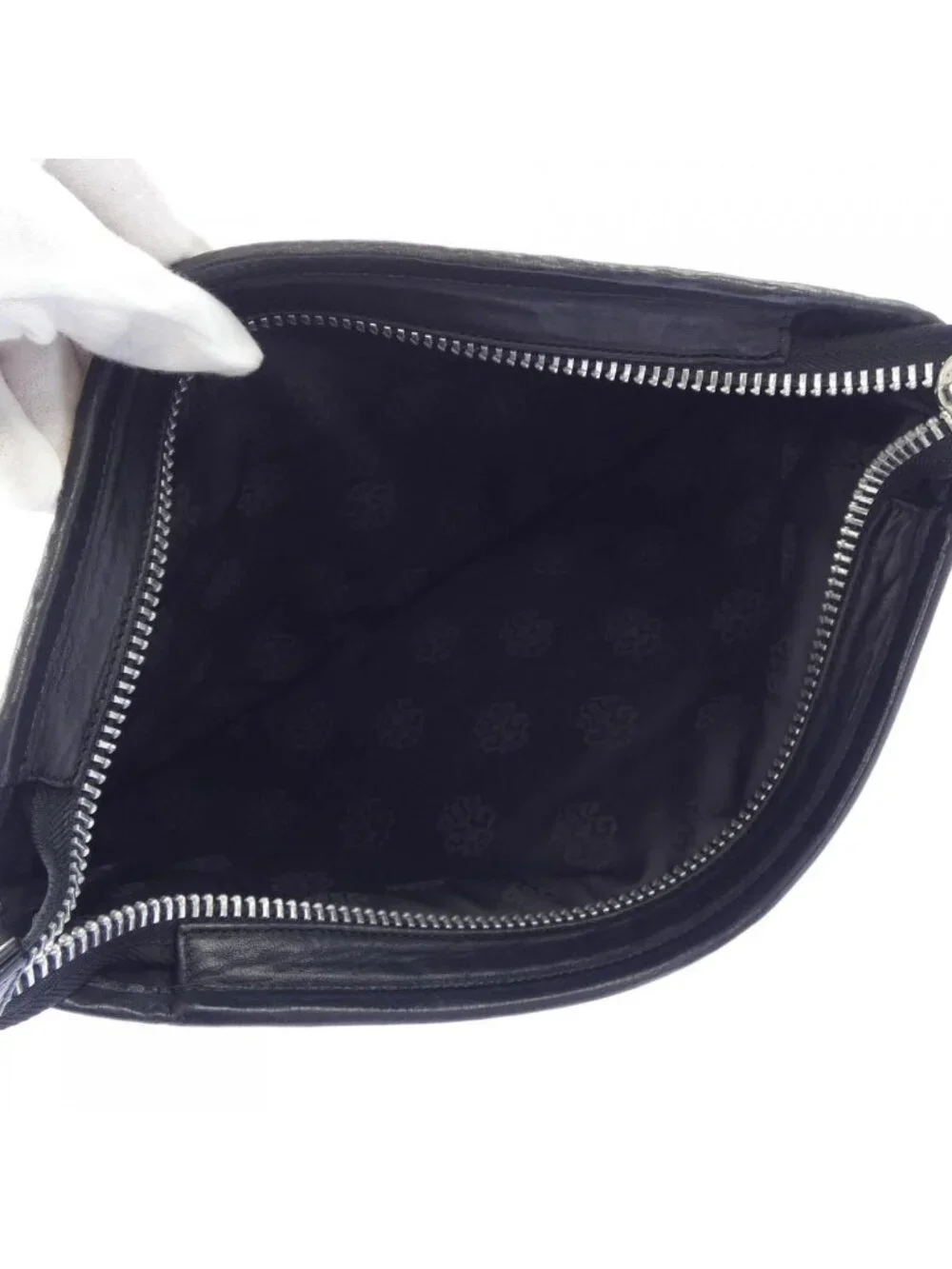 Chrome Hearts Dagger Zip Clutch